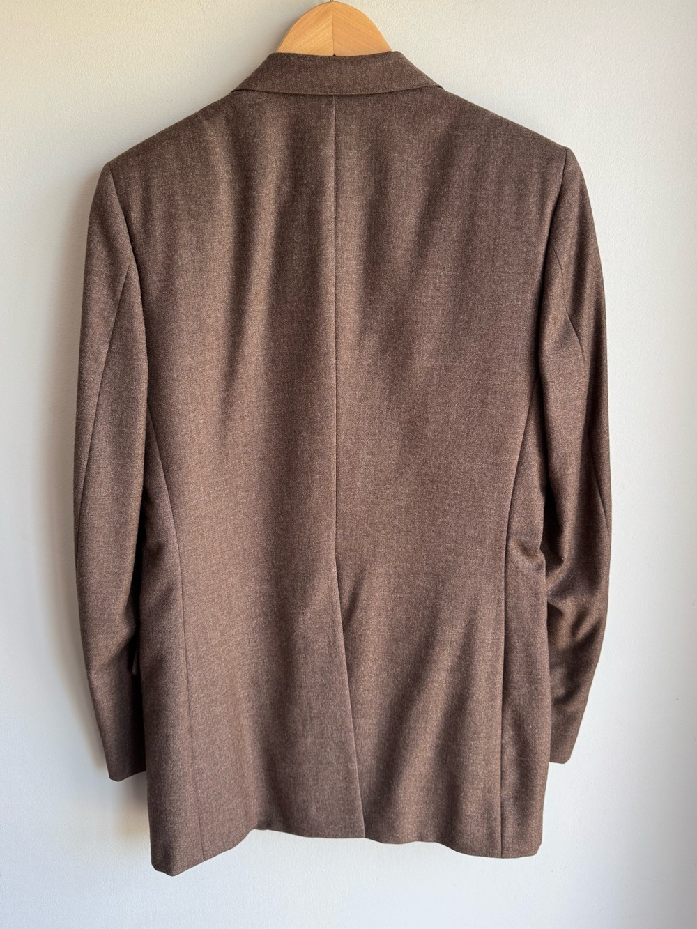Vintage 70s Eaton Brown Wool 3 Piece Suit Mens 38R 32x29.5 Blazer Vest Trousers - Picture 6 of 16